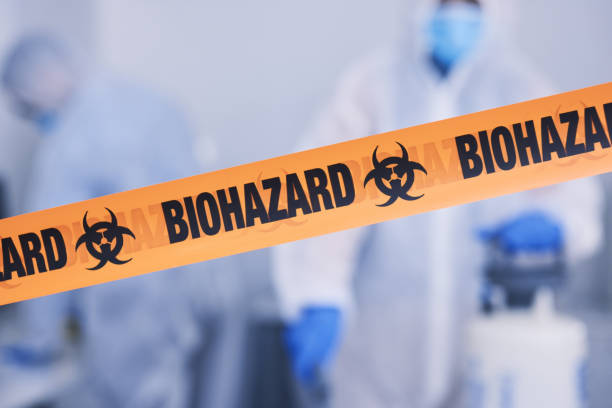 Professional Biohazard technician working in Coppell, TX
